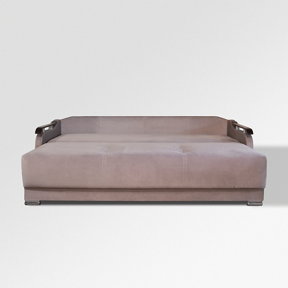 CANAPEA MODENA extensibila 140 stofa gri Aragon 90 [4]