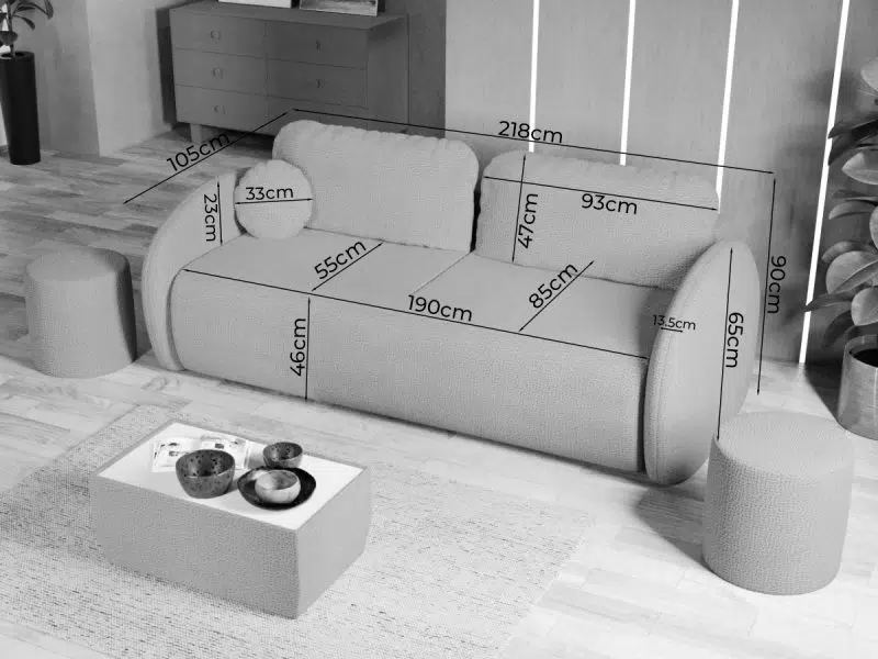 CANAPEA ETNA extensibila [6]