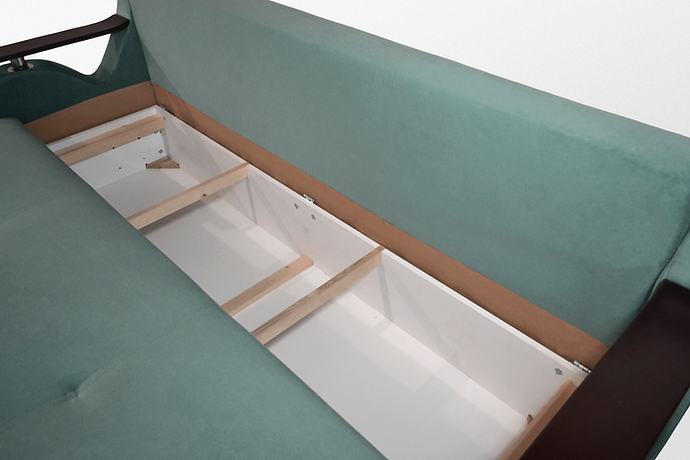 CANAPEA ORIENT extensibila 160 stofa gri inchis inari 94 [6]