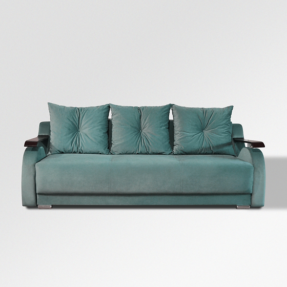 CANAPEA ORIENT extensibila 160 maro inchis Inari 28 [1]