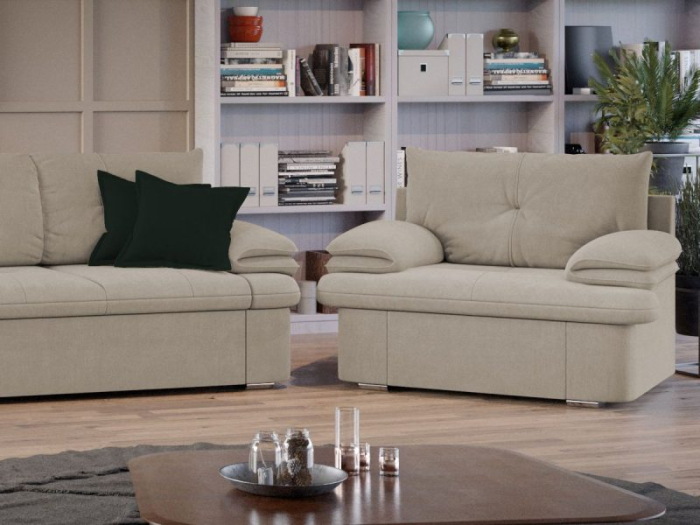 Set ROMA canapea extensibila si fotolii fixe [5]