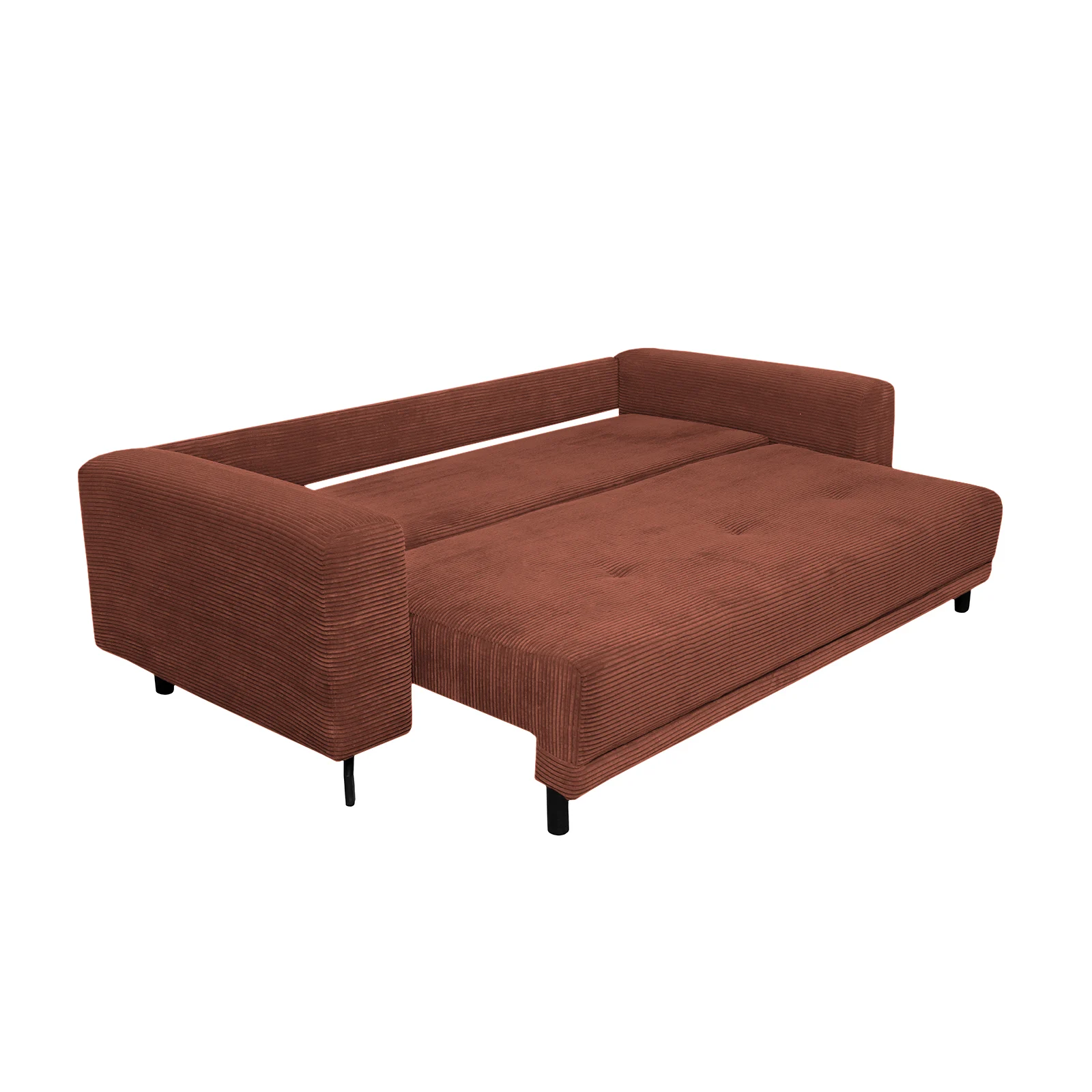 Canapea VEGA extensibila 3 locuri cu lada depozitare caramizie Zoom New 24 [6]