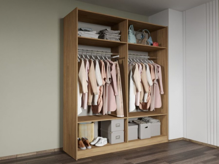 DORMITOR AXEL cu dulap cu 2 usi culisante si oglinda [6]