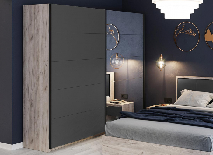 DORMITOR INDIGO CU USA OGLINDA [2]