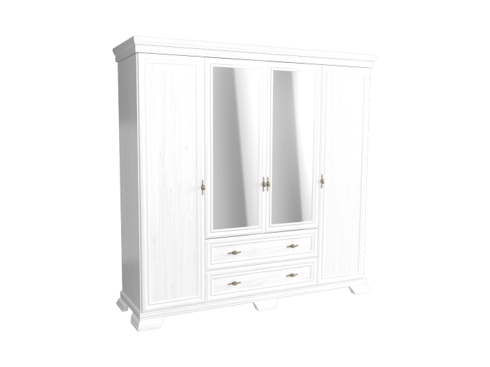 Dormitor Kora dulap 4 usi pin andersen [2]