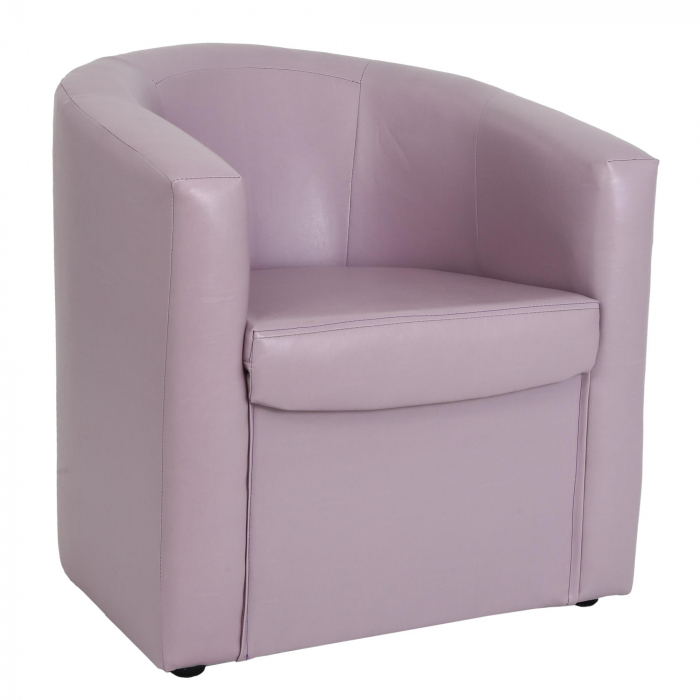 Fotoliu OLGA imitatie piele visinie [7]