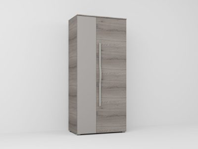 Set mobilier living Vera pal melaminat lemn si gri nisip 3,05m [5]