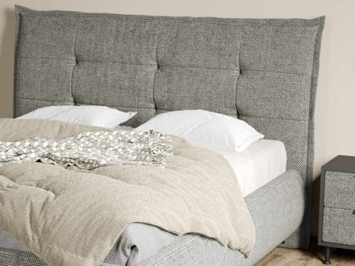 PAT tapitat Axel cu somiera rabatabila si lada de depozitare [5]