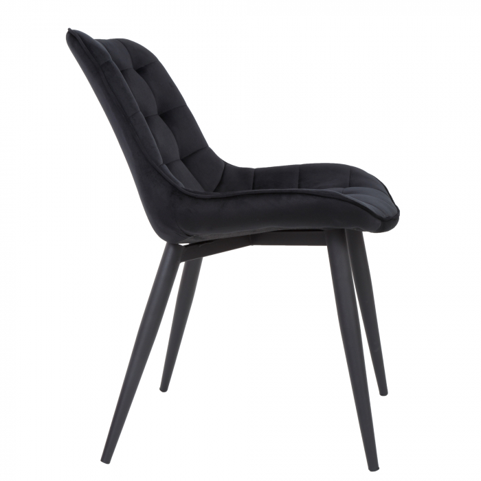 Scaun living CARLA negru [3]