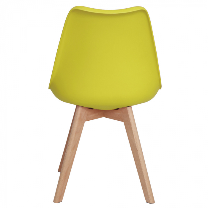 Scaun bucatarie CELIA galben [4]