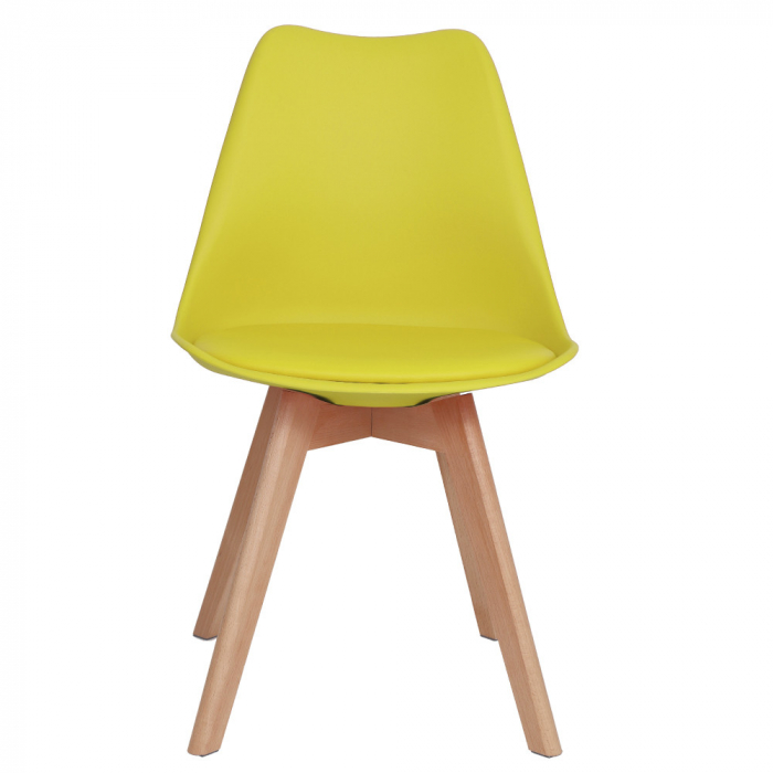 Scaun bucatarie CELIA galben [2]