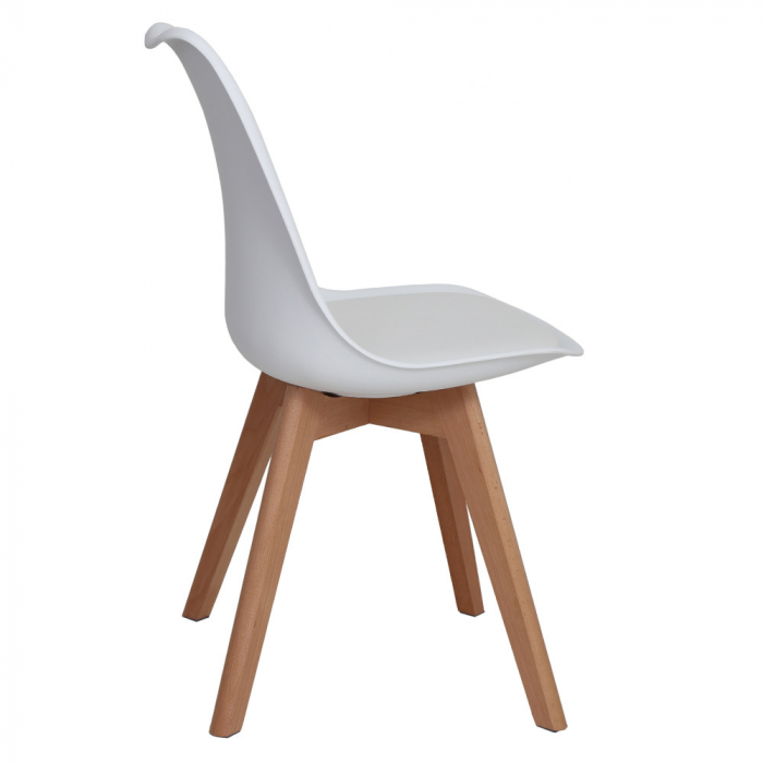 Scaun bucatarie CELIA alb [3]