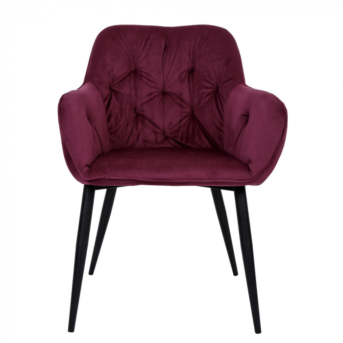 Scaun living LUNA visiniu [3]