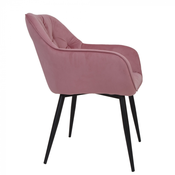 Scaun living LUNA roz [4]