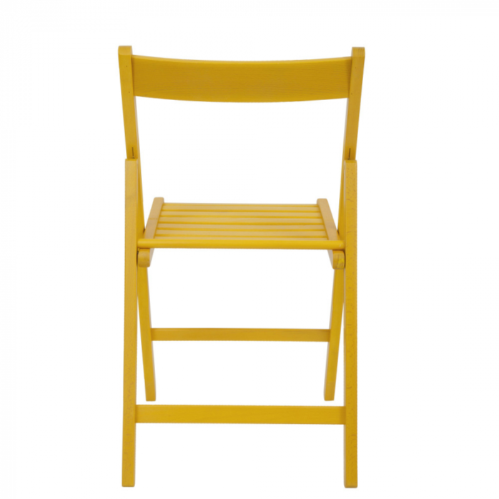 Scaun pliant BASIC galben [5]