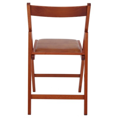 Scaun pliant tapitat Basic cires [5]