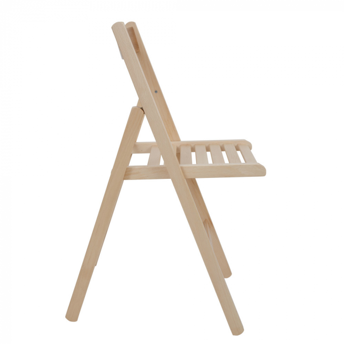 Scaun pliant BASIC fag natur [3]