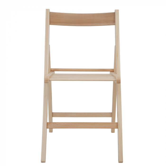 Scaun pliant BASIC fag natur [2]