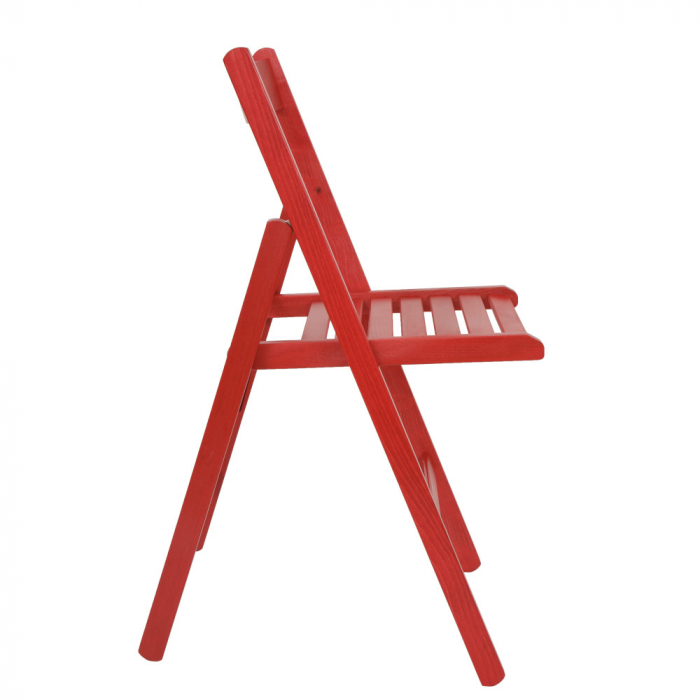 Scaun pliant BASIC rosu [3]