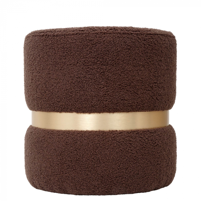 Taburet RING stofa cu inel auriu [7]