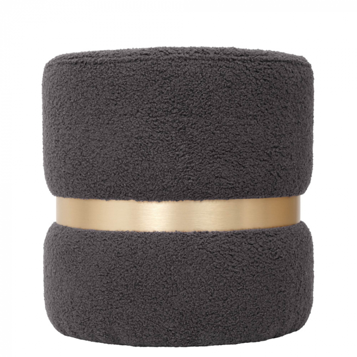 Taburet RING stofa cu inel auriu [6]