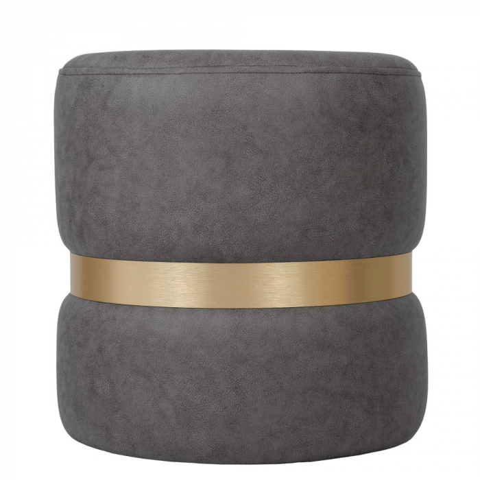 Taburet RING stofa cu inel auriu [9]