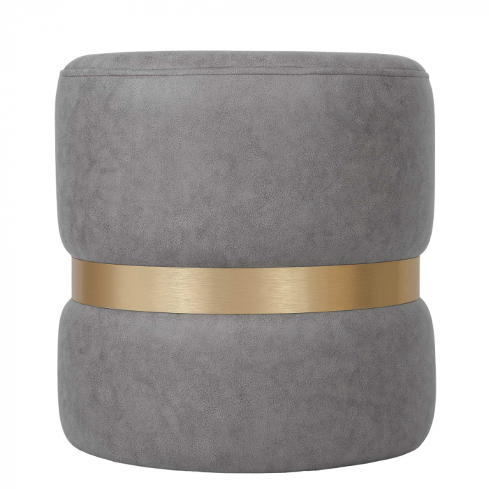 Taburet RING stofa cu inel auriu [10]