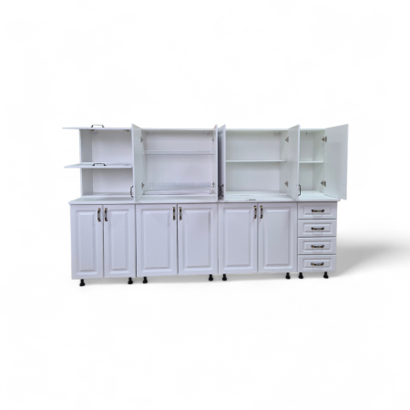 Bucatarie ALSACIA MDF alb 2,6M [4]