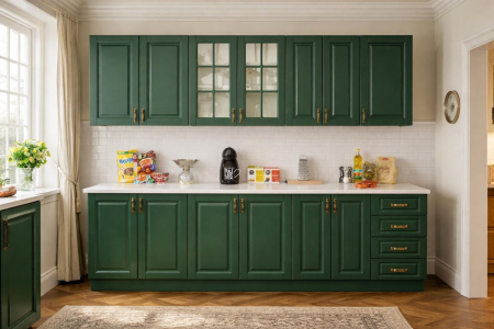 Bucatarie GREEN MDF verde inchis 2,6M [2]