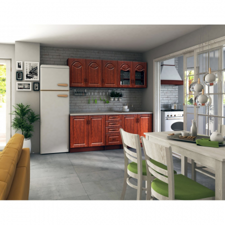 Mobila bucatarie - Bucatarie TIULPAN MDF 2m calvados