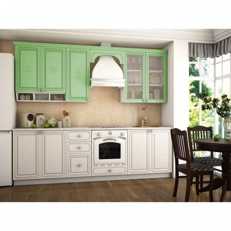 Mobila bucatarie - Bucatarie VERSAILLES MDF 2.6m fistic