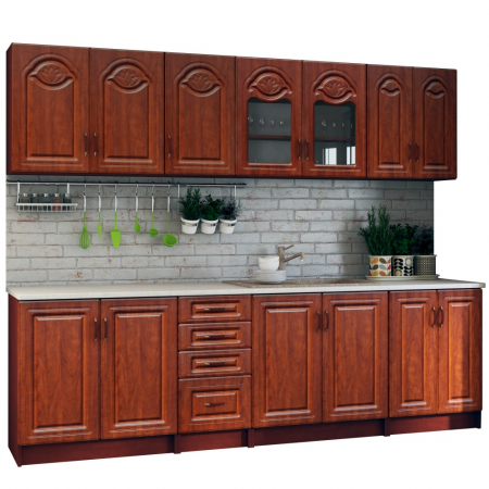 Bucatarie TIULPAN MDF 2,6m calvados [1]