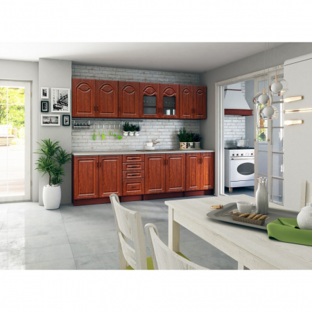 Mobila bucatarie - Bucatarie TIULPAN MDF 2,6m calvados