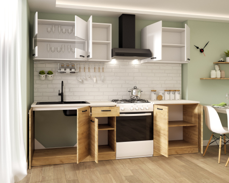 Bucatarie Vio 2m set complet magazin Barlad [1]