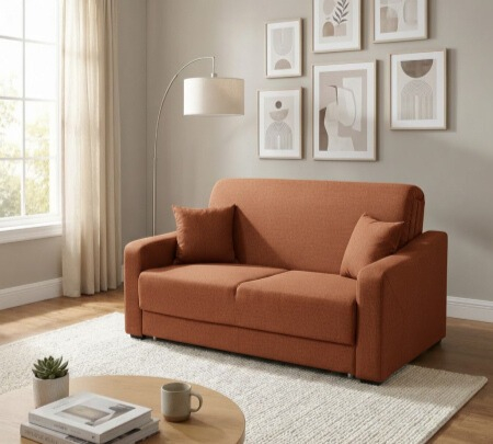 Canapele 2 locuri extensibile - CANAPEA ASTI 2 locuri stofa postocalie Austin 9