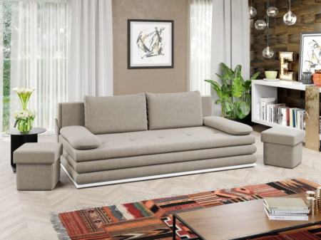 Canapele 3 locuri extensibile - CANAPEA MIRA extensibila - la comanda