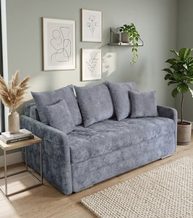 Canapele 2 locuri extensibile - canapea-basic-2locuri-extensibila-mobila-actual-barlad