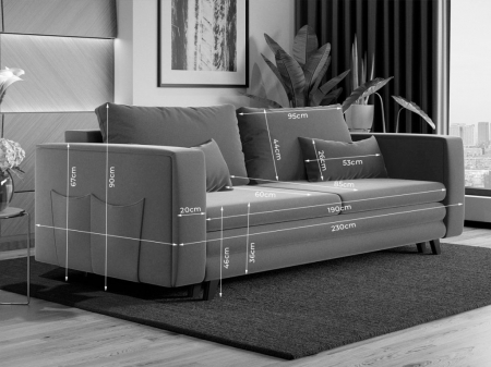 CANAPEA LETO extensibila - la comanda [3]