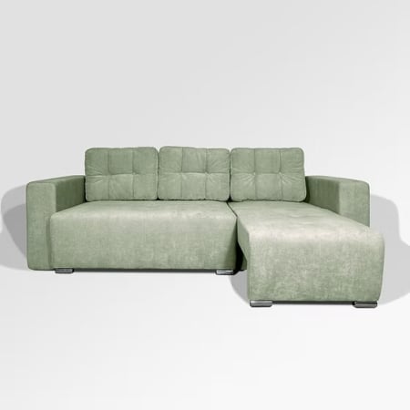 CANAPEA COLT DEBORA 150 stofa plusata bej inchis Wind 21 [1]