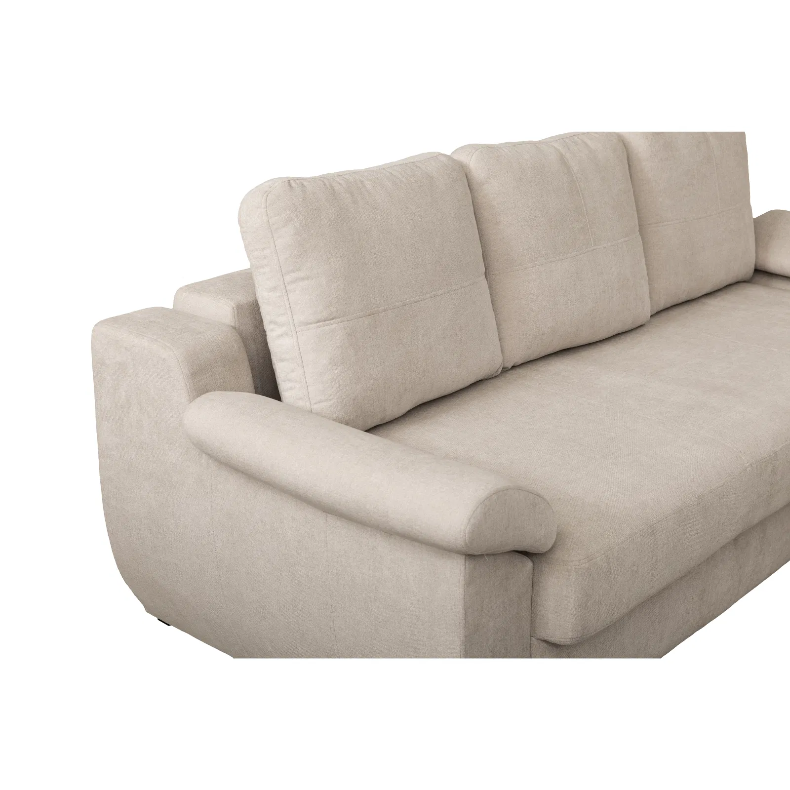 CANAPEA HAVANA extensibila stofa plusata turcoaz Collins Indi [7]