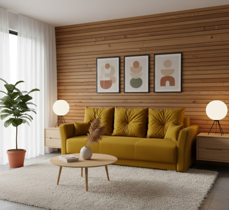 Canapele - CANAPEA LOTUS extensibila 140 configurabila