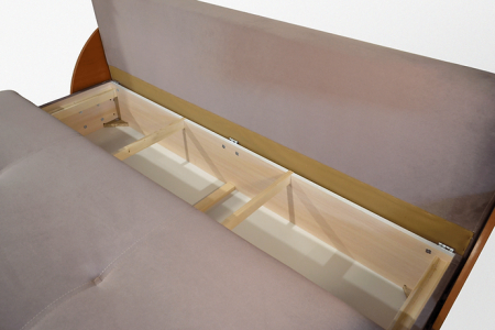 CANAPEA MARKOS 140 stofa plusata portocalie Wind 52 [5]