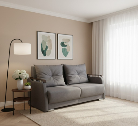 Canapele 2 locuri extensibile - canapea-modena-2locuri-extensibila-mobila-actual-barlad