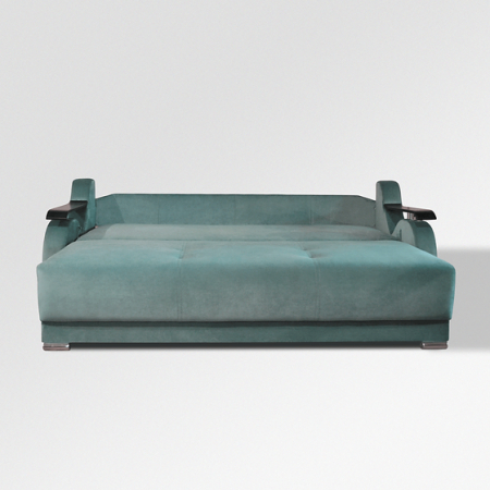 CANAPEA ORIENT extensibila 160 stofa plusata bej deschis Aragon 20 [3]