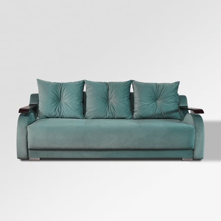 Canapele - CANAPEA ORIENT extensibila 160 maro inchis Inari 28