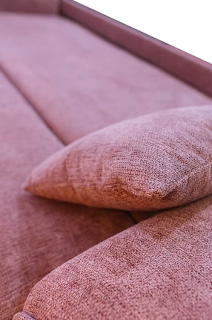 CANAPEA PANDORA extensibila stofa plusata maro Collins Brown [2]