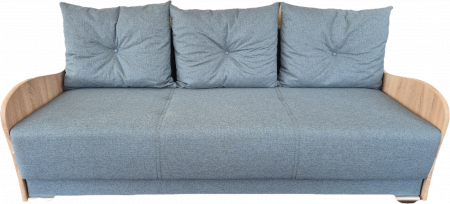 Canapele - CANAPEA TATIANA extensibila 140 stofa gri Aragon 97