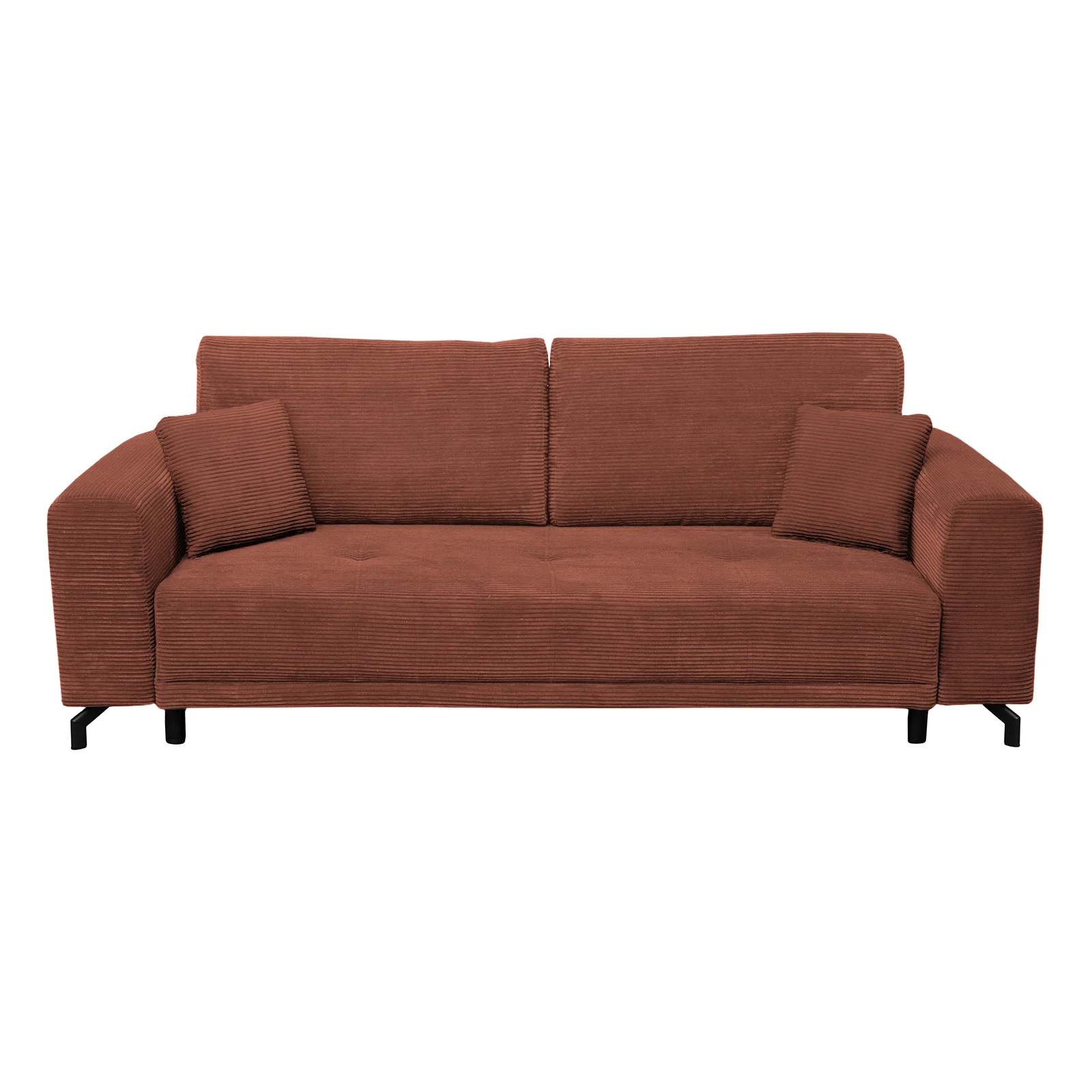 Canapea VEGA extensibila 3 locuri cu lada depozitare caramizie Zoom New 24 [1]