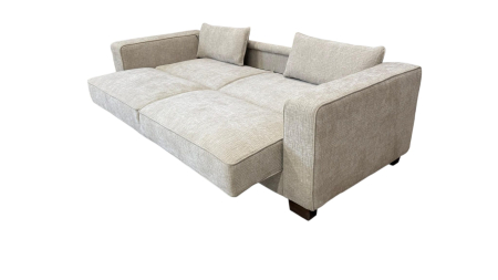 CANAPEA VIENA extensibila stofa maro deschis Austin 3 [4]