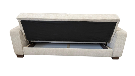 CANAPEA VIENA extensibila stofa maro deschis Austin 3 [5]